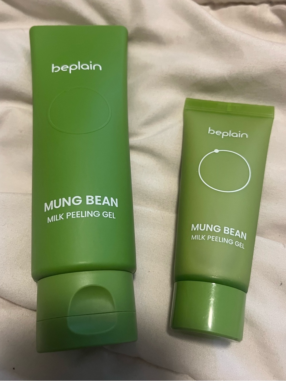 Beplain mung bean milk peeling gel NWOT
